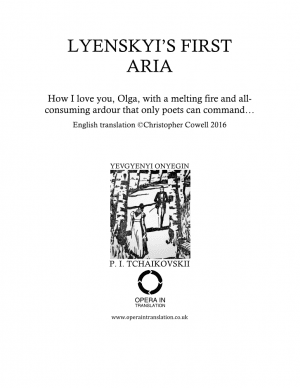 Lyensky’s first aria_cover