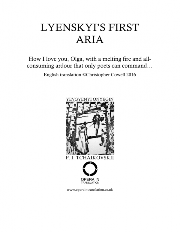 Lyensky’s first aria_cover